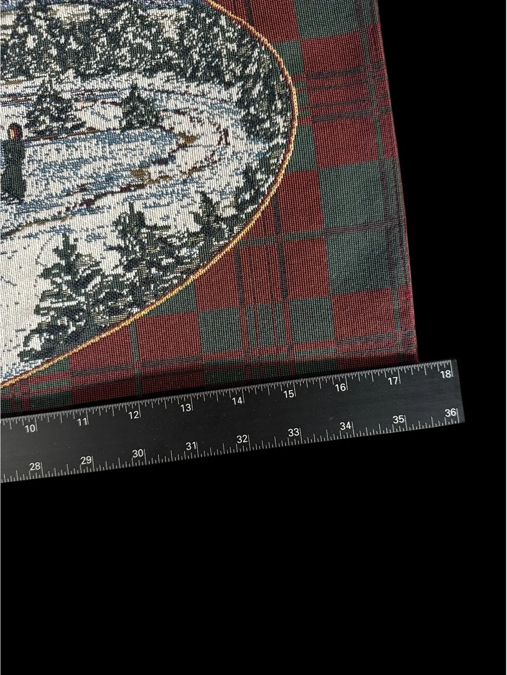 Christmas Tapestry Table Runner
